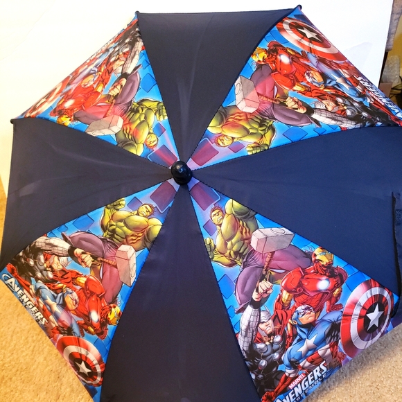 kids marvel umbrella